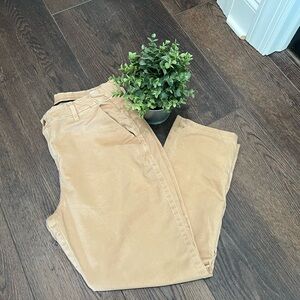 GAP Girlfriend Chino Pants Golden Khaki/Tan